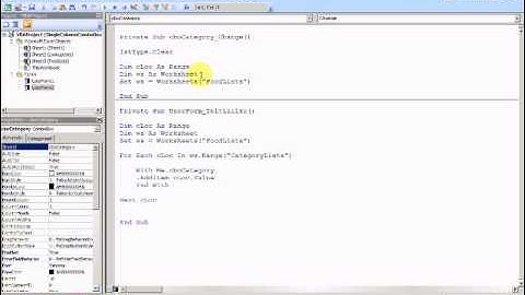 when Combo Box change, list box change