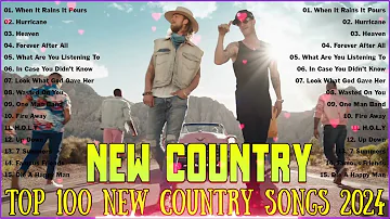 New Country Music 2024 ♪ Chris Stapleton, Kane Brown, Luke Combs, Florida Georgia Line, Thomas Rhett