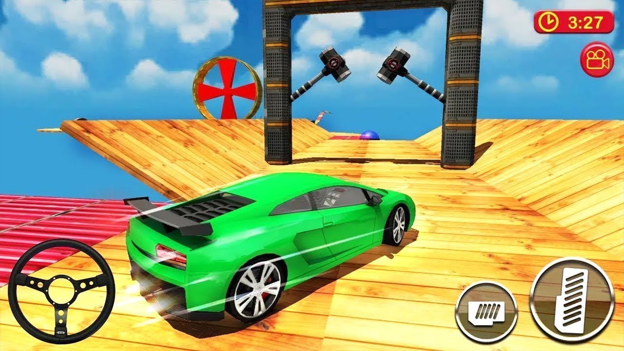 Juego De Carros Para Niños Car Driving And Racing On Crazy Sky Tracks