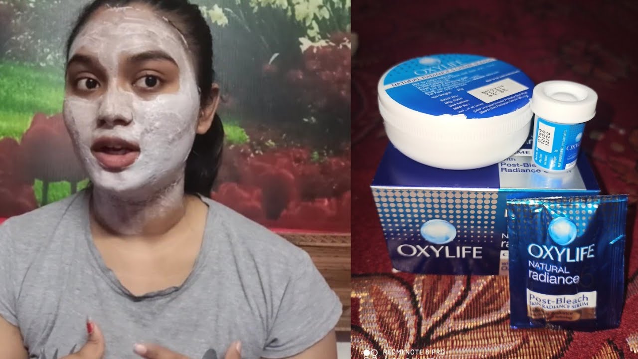 How to do Bleach at home step by step OXYLIFE natural bleachbasic