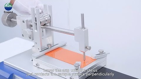 BGD 520-2 Automatic Scratch Tester(Operation)