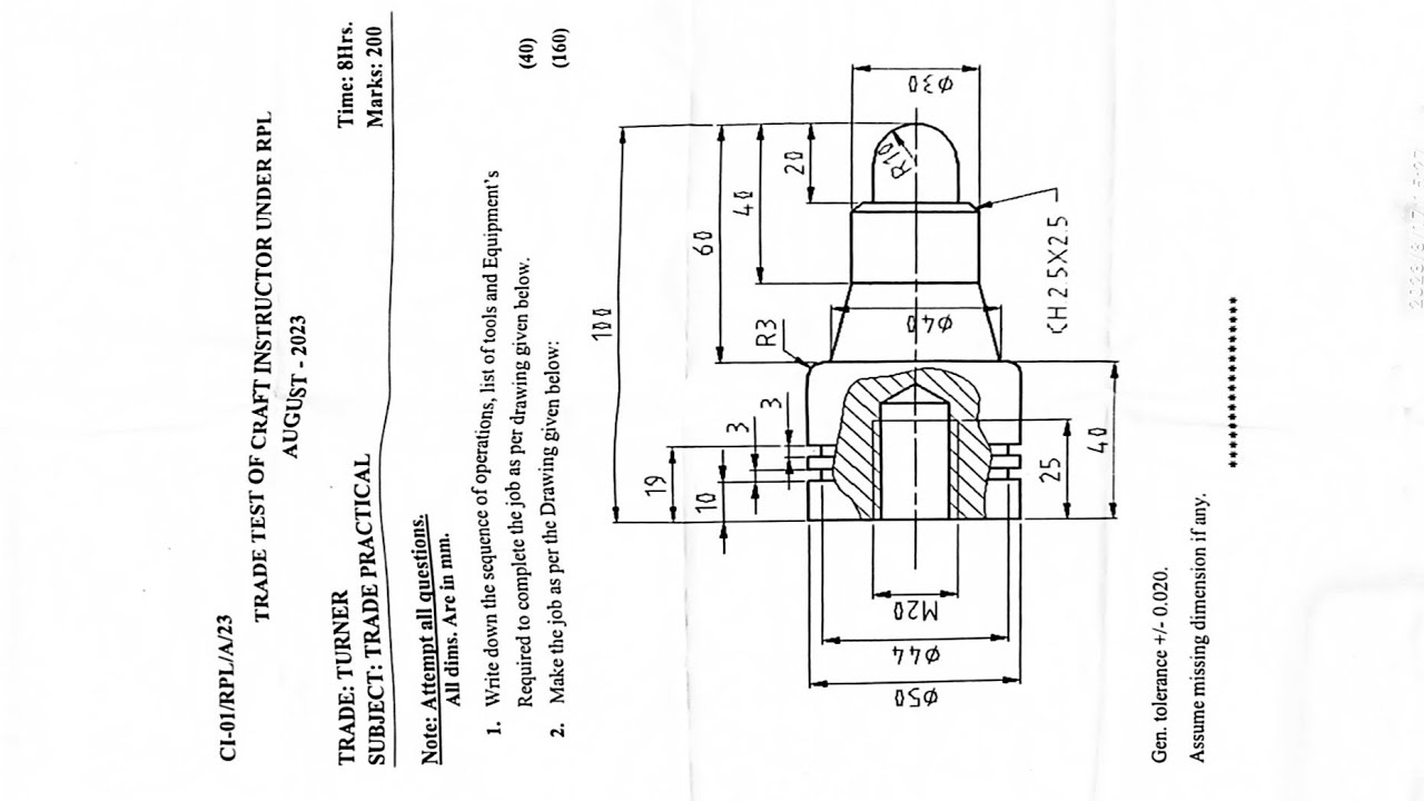 CITS RPL 2023 TURNER PRACTICAL EXAM QUESTION PAPER......