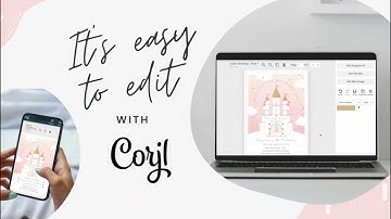 Editing Invitations on Corjl - from ColleenMichele.com