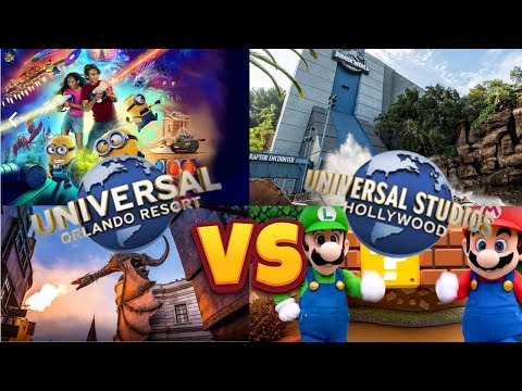 Video: Universal Studios Hollywood v Los Angeles