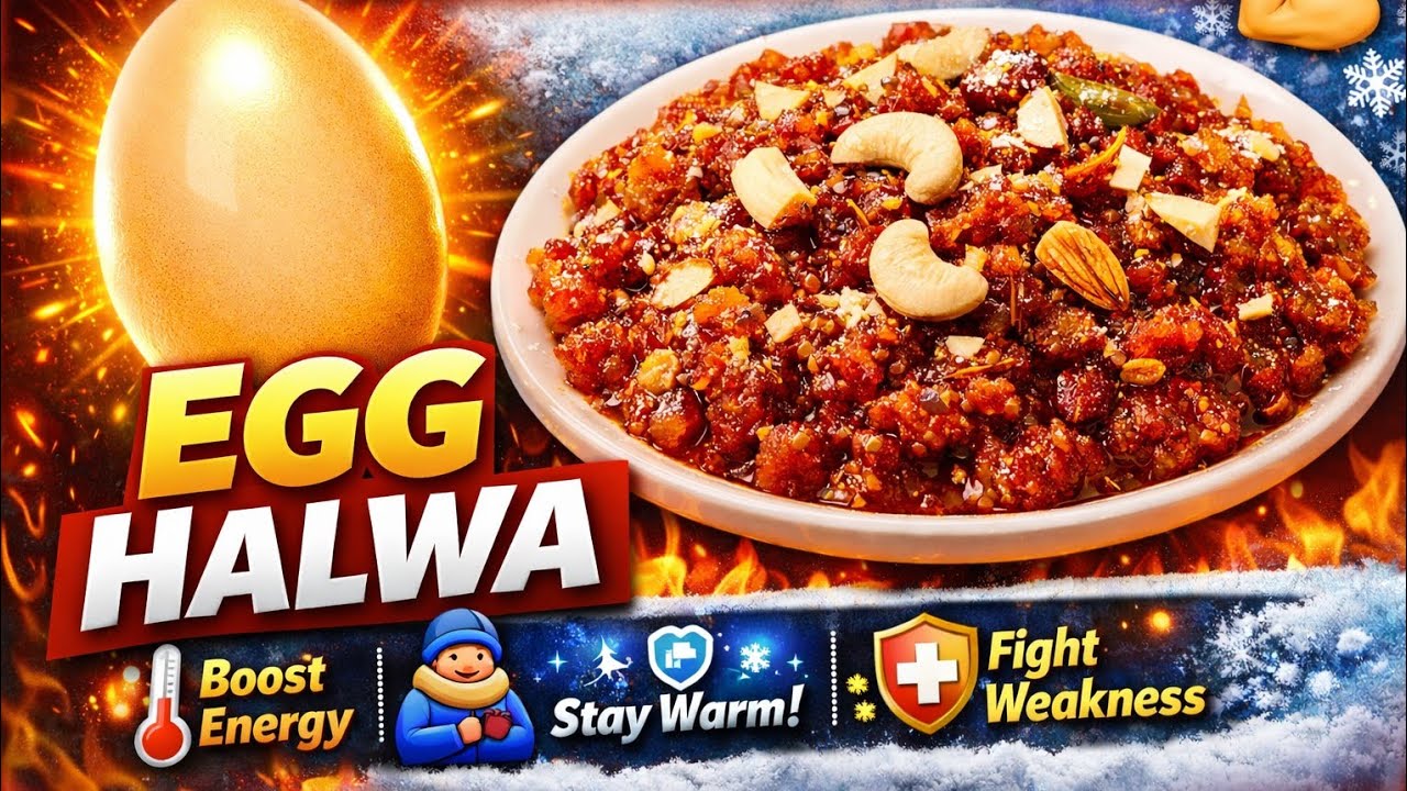 ❄️ Winter Special Anda Ka Halwa 😱 Anda Se Takat Ka Bhandar|Purani Desi Recipe Egg Halwa.Halwa recipe