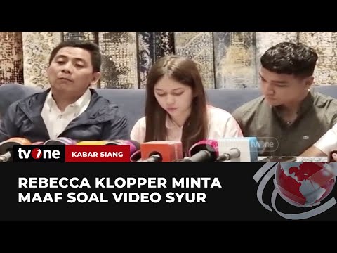 Tertunduk Lesu, Artis Rebecca Klopper Meminta Maaf soal Kasus Video Syur | Kabar Siang tvOne