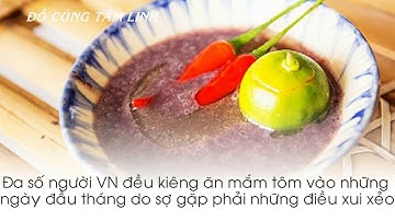 Những Món Ăn Cấm Kỵ Trong Tháng 7 Cô Hồn - Đồ Cúng Tâm Linh