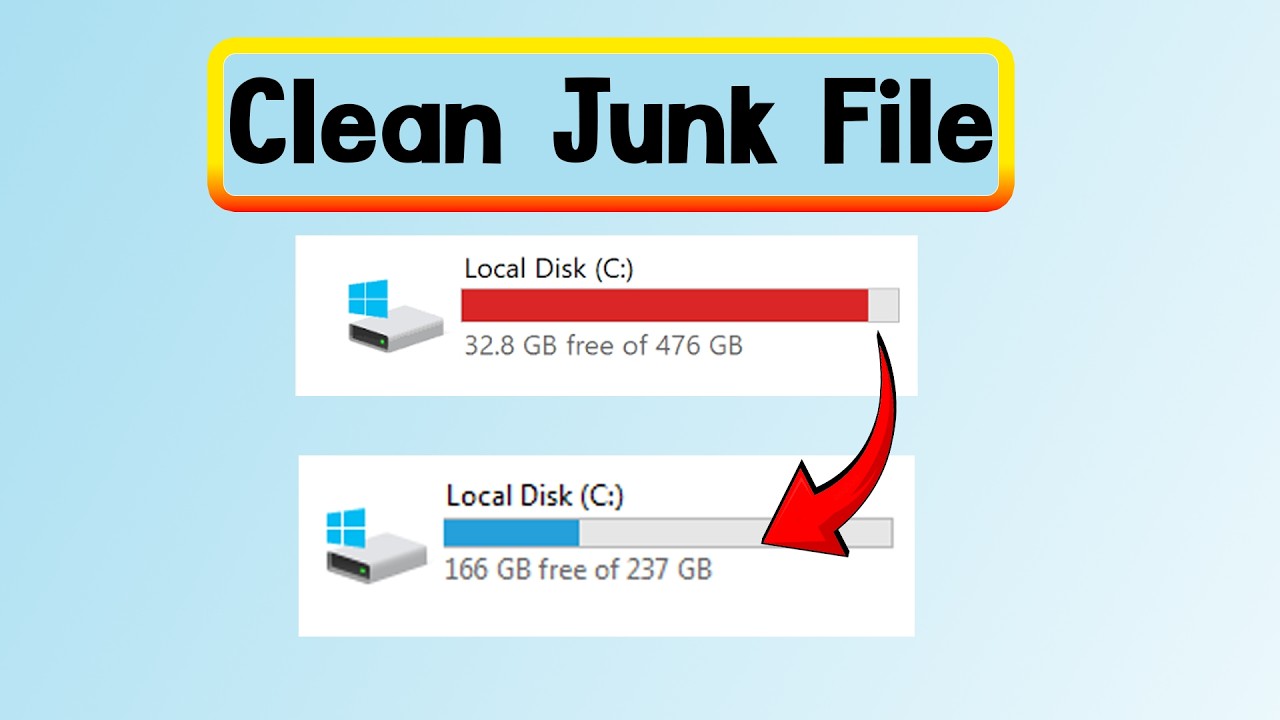 One Click Junk File Cleaner – 100% Super Fast PC Boost - YouTube