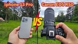 Iphone 13 Pro vs. Canon EOS R50 with EF-S 55-250mm | Full HD | 60fps