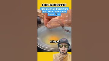 Thumbnail of Tanpa Minyak! Begini Cara Buat Telur Dadar Lebi Sehat #PutraDiovi #MasakSehat #TipsDapur #shortviral