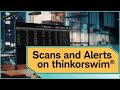 Thinkorswim Scan and Alert Setup Quiz