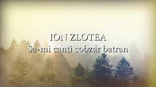 Ion Zlotea - Sa-mi canti cobzar batran (lyrics, versuri, karaoke)