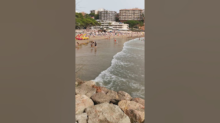 Salou playa de los capellanes