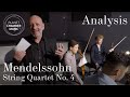 Analysis: Mendelssohn: String Quartet No. 4 in A minor / Schumann Quartett