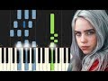 Billie eilish  ocean eyes piano tutorial  chords  how to play  cover