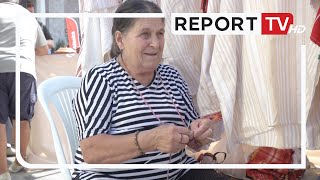 58 vite me shtiza dhe grep me dorë, 73 vjeçarja end mbulesa, çentro e këmisha