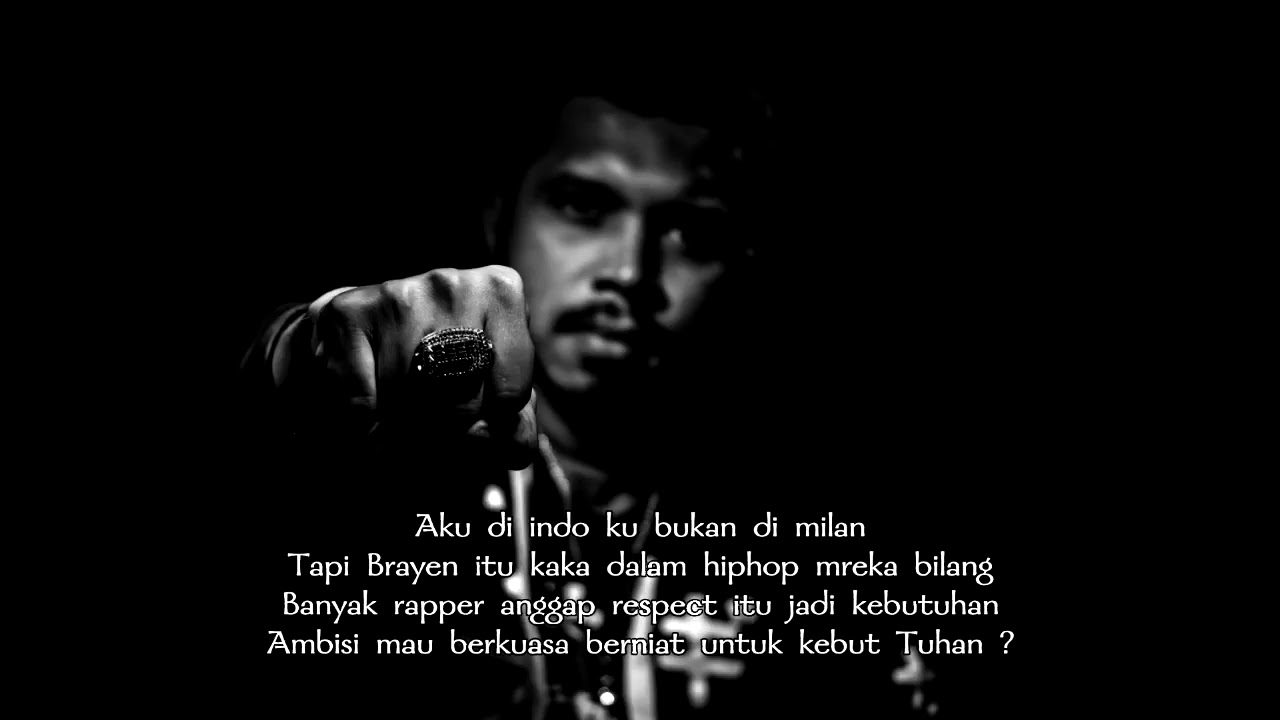 BRAYENMC  -  EJEK KU LAGI SINI  Lyric Video ( DISS G.O.D )