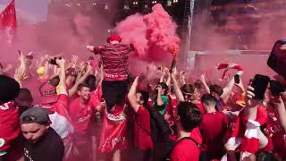 Virgil van Dijk song // Liverpool fan park Paris // Jamie Webster