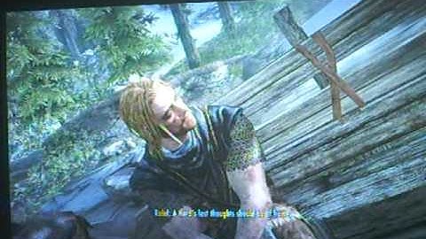 Lets Play! Skyrim Part 1 intro