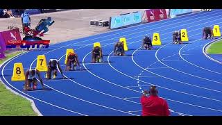 yohan Blake 200m heats in Jamaican trials 2021
