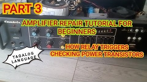PART 3 AMPLIFIER TUTORIAL FOR BEGINNERS