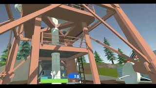 Thic Apple King chasing me in Rec Room