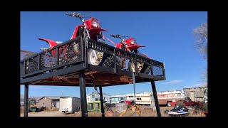 Double Decker Car/ATV Trailer Build