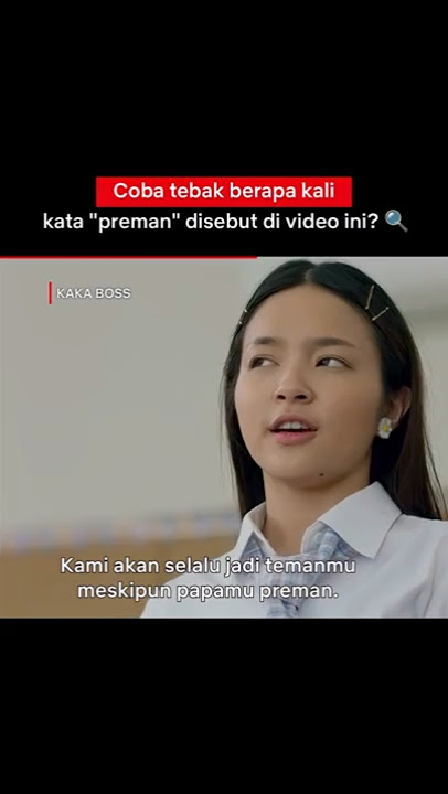 Anak SMA Kena Spill Bapaknya Preman, Bestie-nya So Sweet 🫂 | Kaka Boss