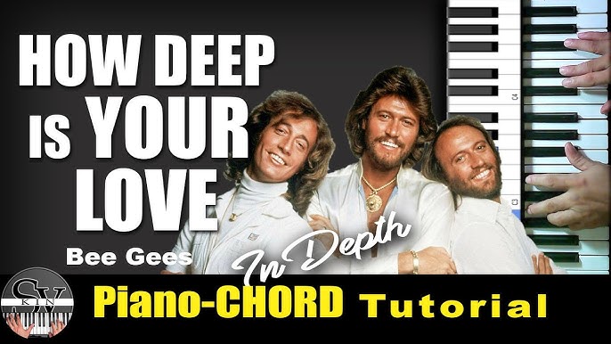 🎼 How deep is your love - 2585 - Bee Gees - Tutorial Partitura