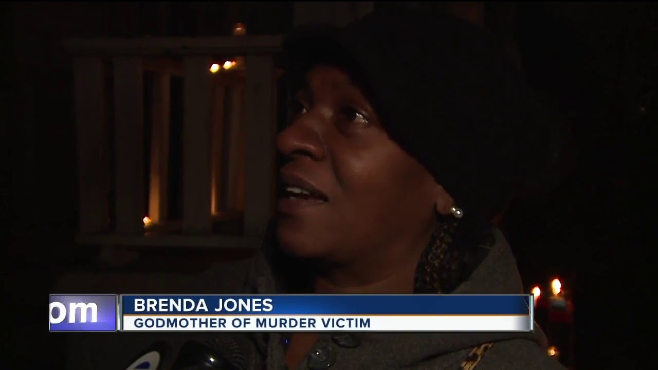 Vigil for Eugene Jennings, murder victim of suspected serial killer