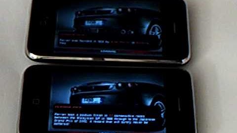 iPhone 3GS vs. iPhone 3G Speed Test: Loading Games