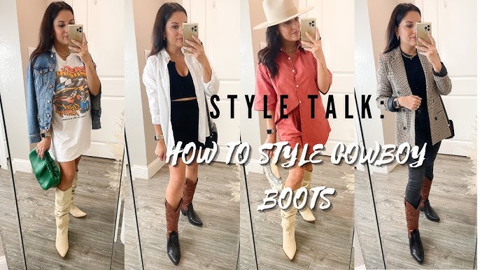 3 Ways I'm Wearing Cowboy Boots & Jeans Now - The Mom Edit