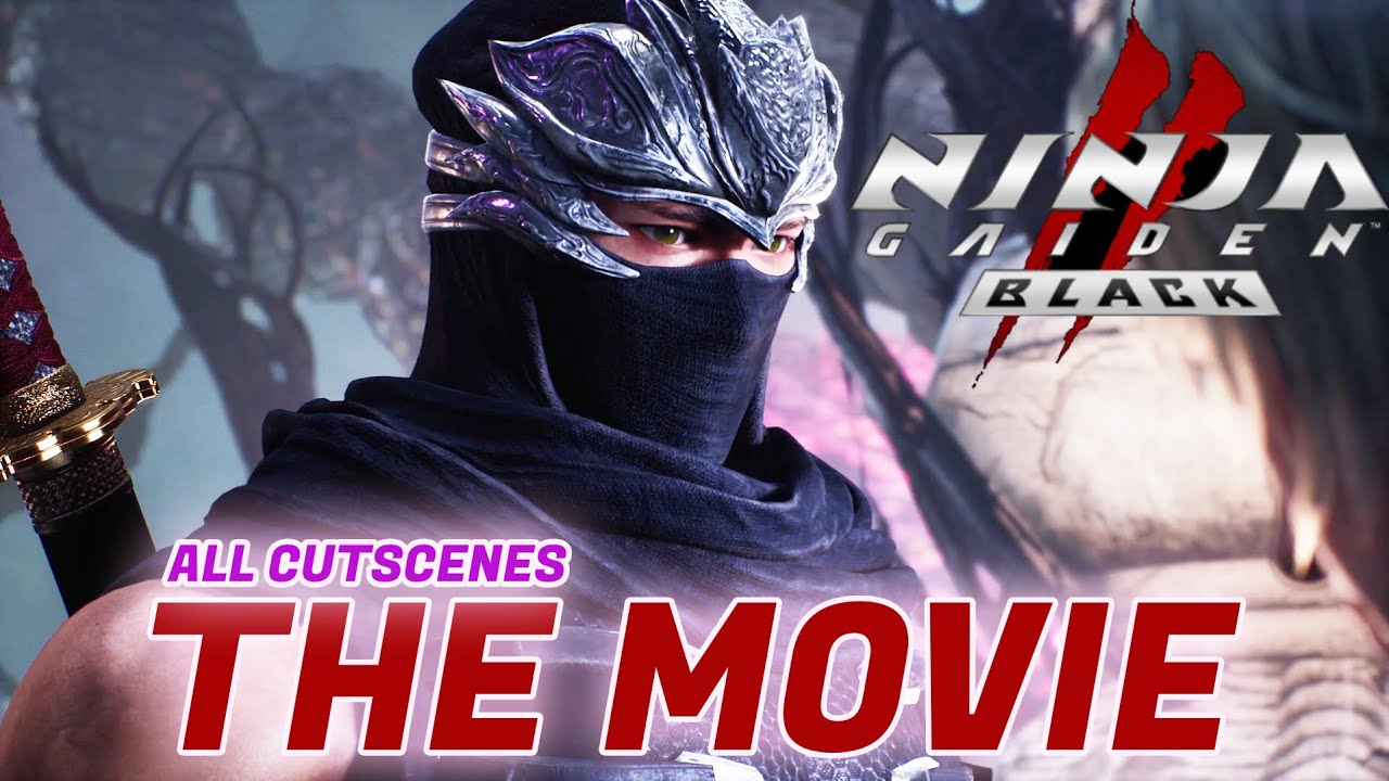 Ninja Gaiden 2 Black THE MOVIE All cutscenes UNCENSORED in