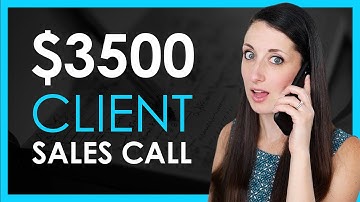 How to Do a Design Sales Call - Discovery Call Script with Client Role Play