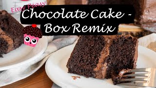 Easy peasy - chocolate cake box remix + ...