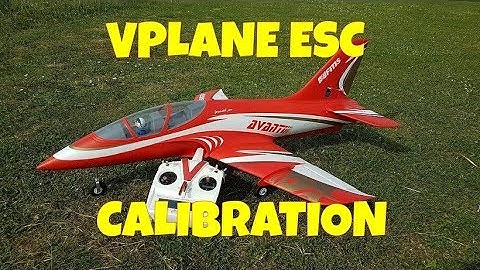 Mikado Vplane ESC Calibration