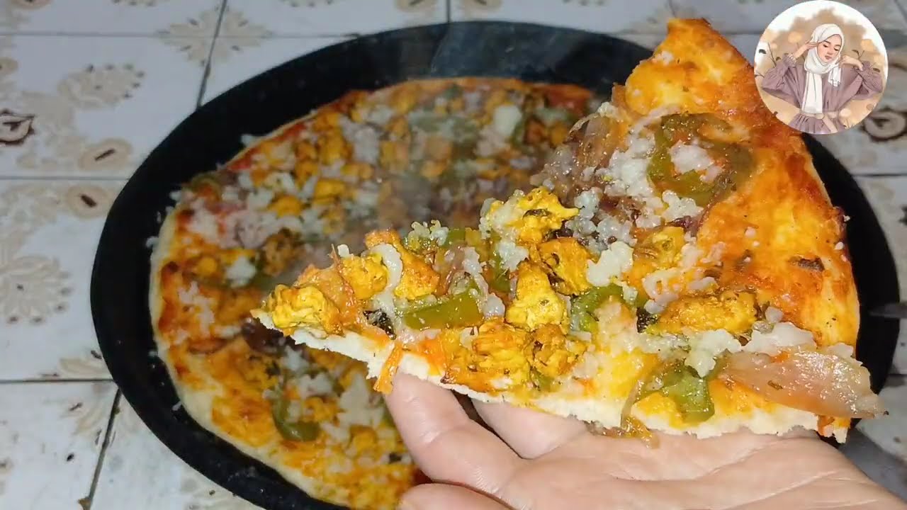 بيتزا فالدار كتجي أحسن من ديال المحلات 🍕😍