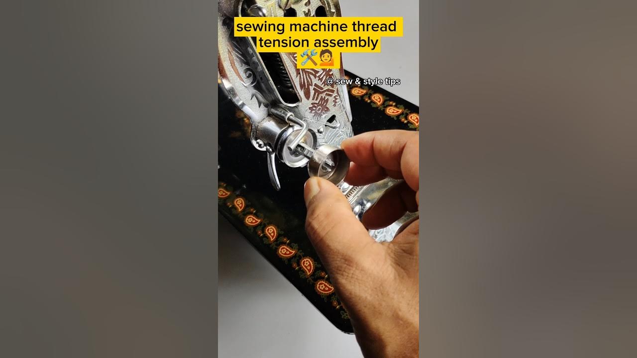 Sewing machine thread tension assembly fitting 🛠️ #sewingmachine #sewingmachinerepair Sewing machine thread tension assembly fitting 🛠️ #sewingmachine #sewingmachinerepair