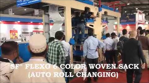 Auto Roll Changing Flexo Machine / Non Stop Flexo Printing Machine / Live Flexo Printing Machine