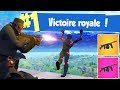 TOP 1 AVEC LA NOUVELLE ARME !! FORTNITE