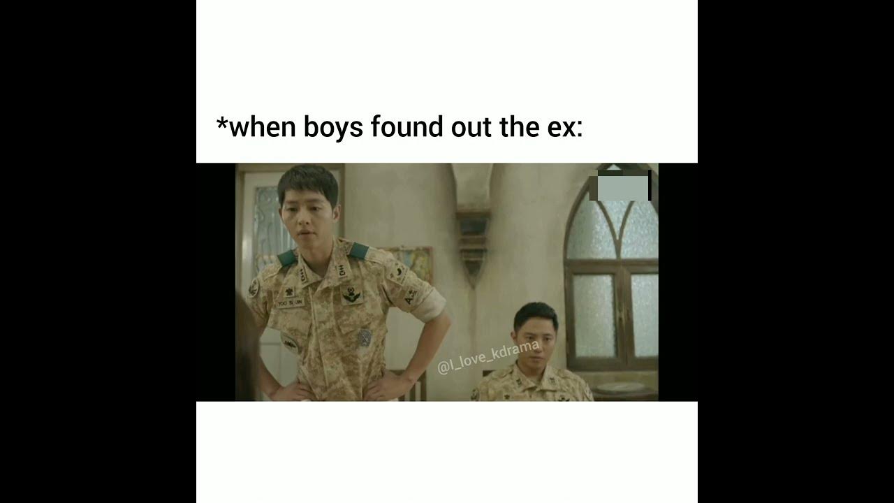 Jealousy boyfriend and girlfriend😱🤯😠 | Descendants of the sun #kdrama #songhyekyo #songjoongki