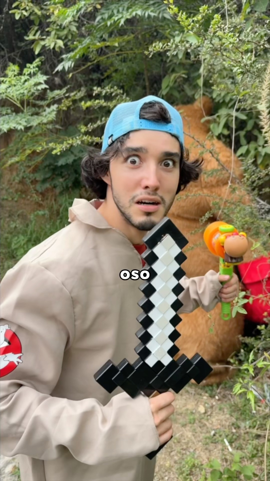 POR FIN CAPTURE AL OSO QUE SE COMIO A MI MASCOTA?