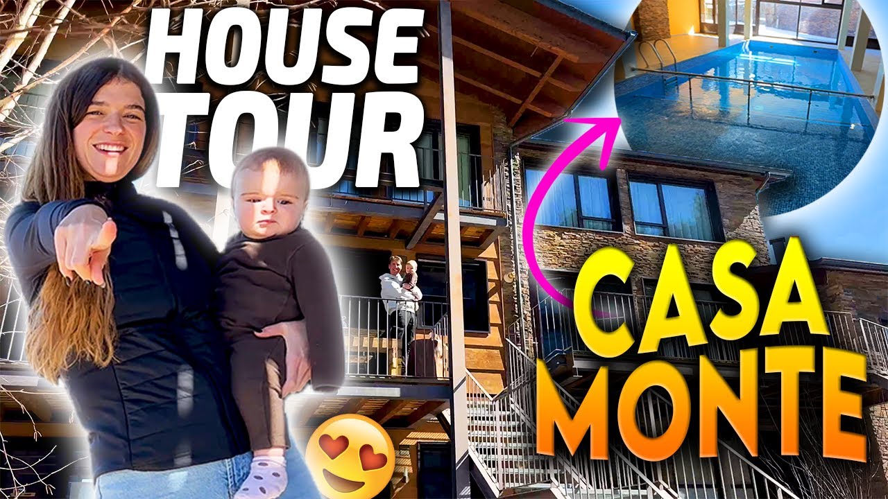 HOUSE TOUR DE LA NUEVA CASA DEL MONTE! CON PISCINA CLIMATIZADA! 