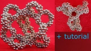 Spiral 10 circles cycles lattice, magnets tutorial