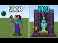 Minecraft | Noob vs Pro Building with Redstone
