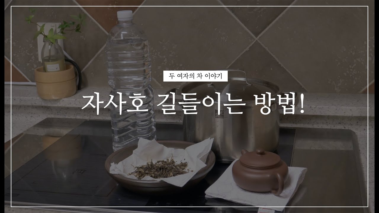 [차이야기] 자사호를 구매하고 가장 먼저 해야하는 일 '자사호 길들이기'🍵