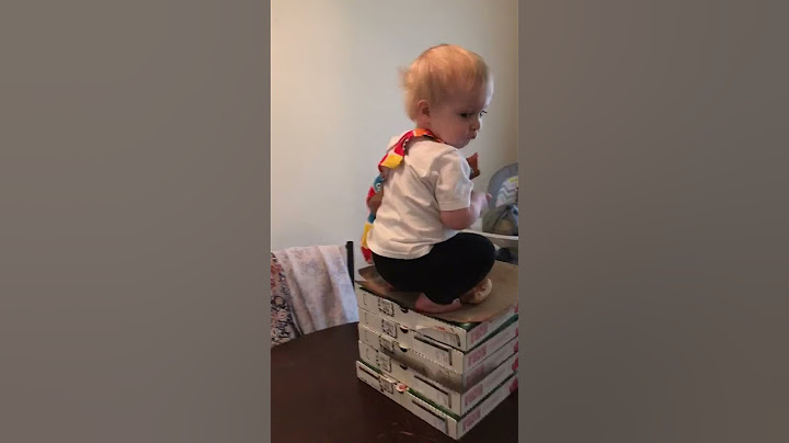 Cheeky Toddler Caught Helping Himself to Pizza || ViralHog