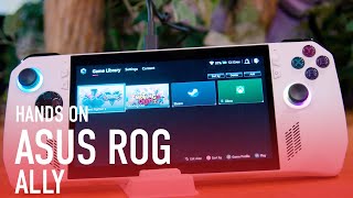 Asus ROG Ally Hands-On: Can This Win 11 Gaming Handheld Top the Steam Deck?