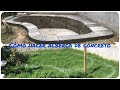 Cmo hacer alberca de concreto  how to make a concrete pool     