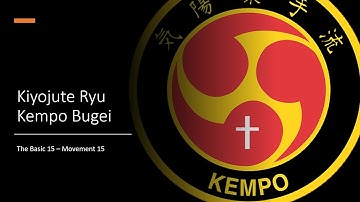 The Basic 15 - Movement 15 - Katajujishime